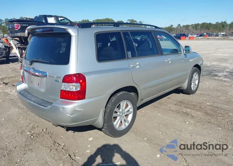 2006 Toyota Highlander Hybrid Ltd из США, поврежденный, VIN JTEEW21A960012692